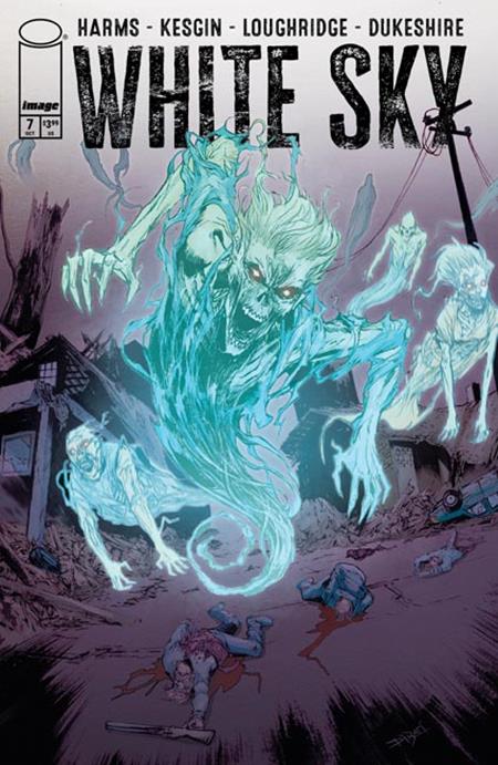 WHITE SKY #7 CVR C CHRISTIAN DIBARI & LEE LOUGHRIDGE VAR (MR) - PREORDER (FOC 7/11/26) DUE IN STORE 30/11/26