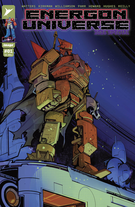 ENERGON UNIVERSE SPECIAL 2026 (ONE SHOT) CVR D 1:25 CONOR HUGHES VAR - PREORDER (FOC 13/4/26) DUE IN STORE 6/5/26
