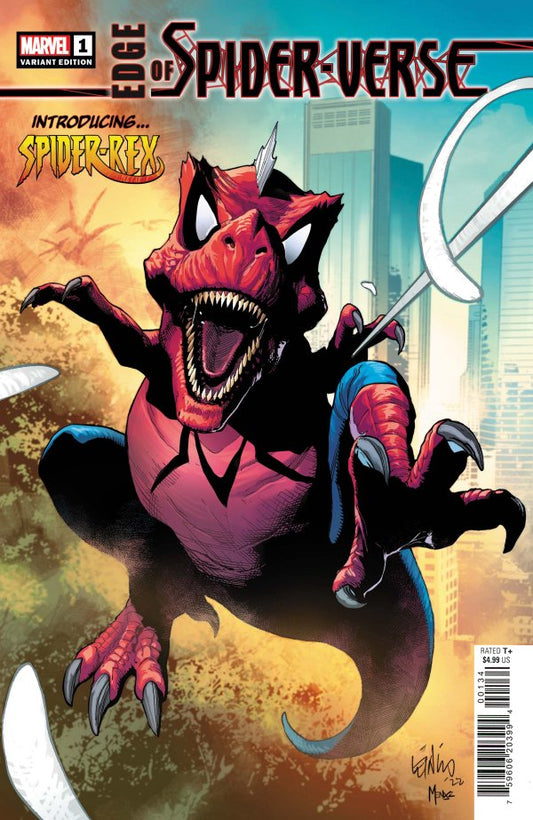 EDGE OF SPIDER-VERSE #1 (OF 5) YU SPIDER-REX VAR