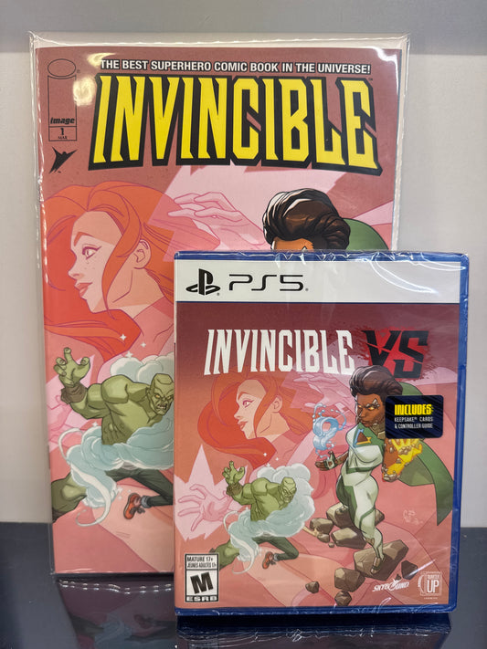 INVINCIBLE VS PS5 LUNAR EXCLUSIVE STANDARD EDITION + EXCLUSIVE COMIC BOOK (MR)