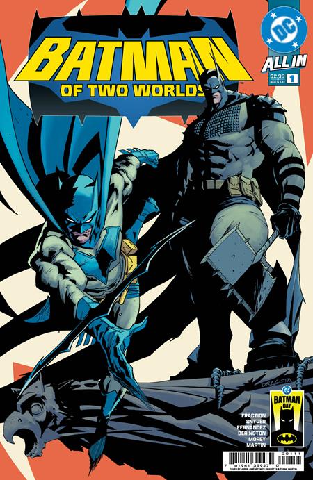 BATMAN DAY 2026 BATMAN OF TWO WORLDS - PREORDER - DUE IN STORE 19/9/26