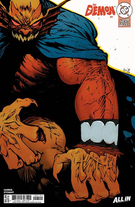 DEMON #1 CVR B DANIEL WARREN JOHNSON CARD STOCK VAR - PREORDER (FOC 14/9/26) DUE IN STORE 7/10/26