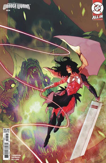 ABSOLUTE WONDER WOMAN #24 CVR D CARMINE DI GIANDOMENICO CARD STOCK VAR - PREORDER - (FOC 31/8/26) DUE IN STORE 23/9/26