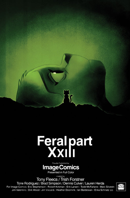 Feral #23 Cover B Tony Fleecs Rosemarys Baby Homage Variant - PREORDER (FOC 4/5/26) DUE IN STORE 27/5/26