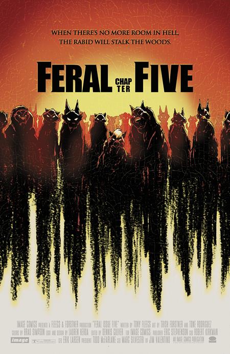 FERAL #5 CVR B TRISH FORSTNER & TONY FLEECS HORROR MOVIE HOMAGE VAR