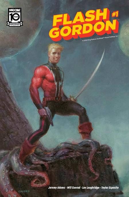 FLASH GORDON #1 CVR E INC 1:10 JOE CHIODO VAR