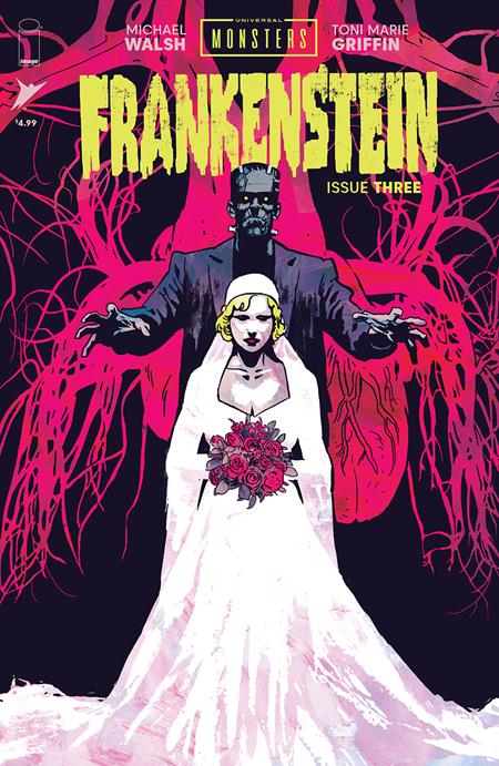 UNIVERSAL MONSTERS FRANKENSTEIN #3 (OF 4) CVR A MICHAEL WALSH - PREORDER