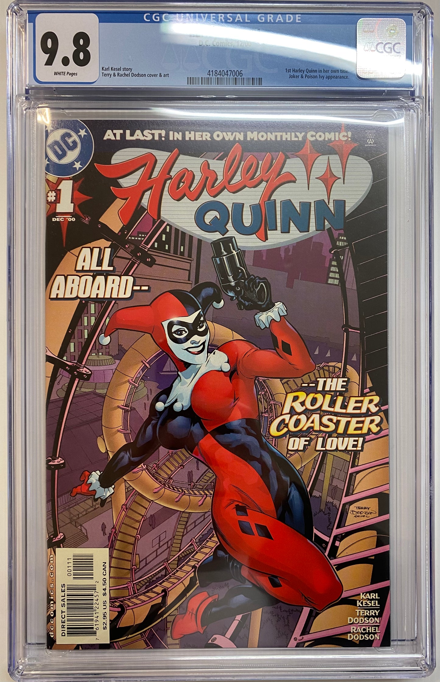 HARLEY QUINN #1 CGC 9.8