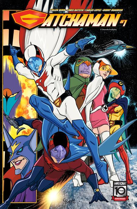 GATCHAMAN #1 - Second Printing - PREORDER DUE OUT 8/7/24