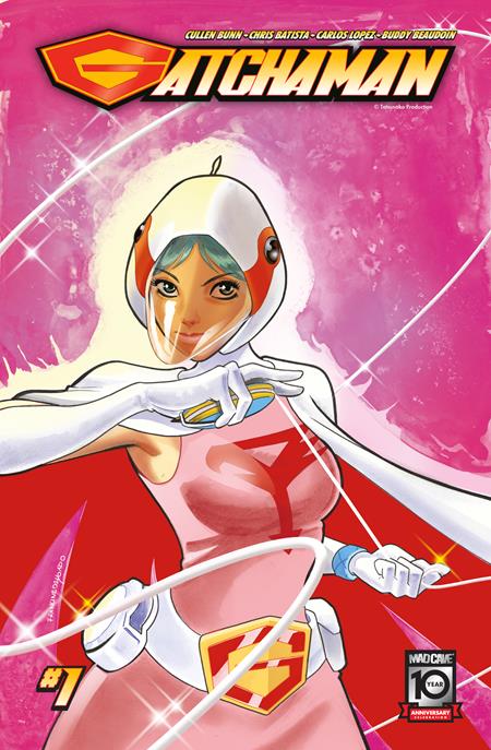 GATCHAMAN #1 CVR E 1:10 INC FRANCINE DELGADO JUN THE SWAN SOLO VARIANT