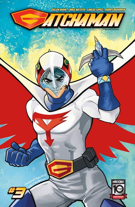 GATCHAMAN #3 CVR C INC 1:10 FRANCINE DELGADO KEN THE EAGLE VARIANT - PRESALE DUE OUT 11/9/24