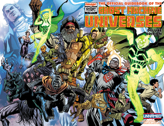 GHOST MACHINE THE OFFICIAL GUIDEBOOK #1 (OF 5) CVR B BRYAN HITCH & BRAD ANDERSON WRAPAROUND VAR - DUE IN STORE 1/4/26