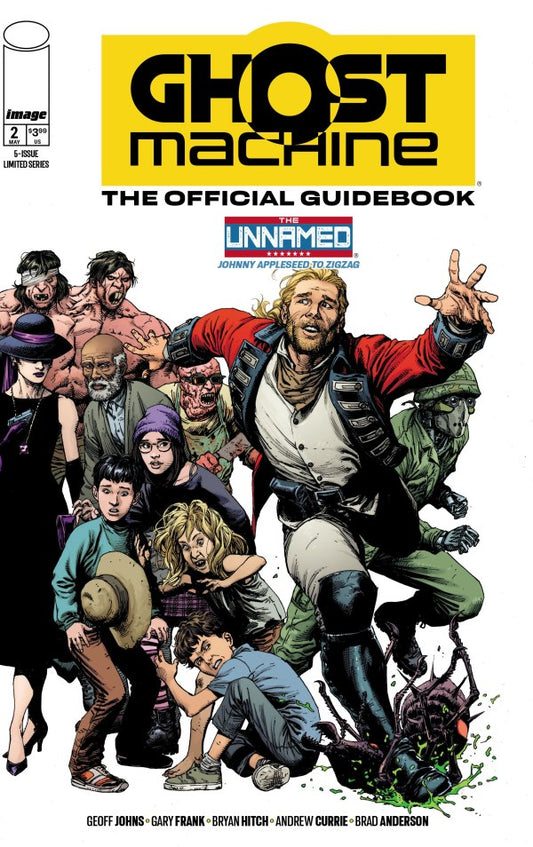 Ghost Machine The Official Guidebook #2 Cover A Gary Frank - PREORDER (FOC 13/4/26) DUE IN STORE 6/5/26