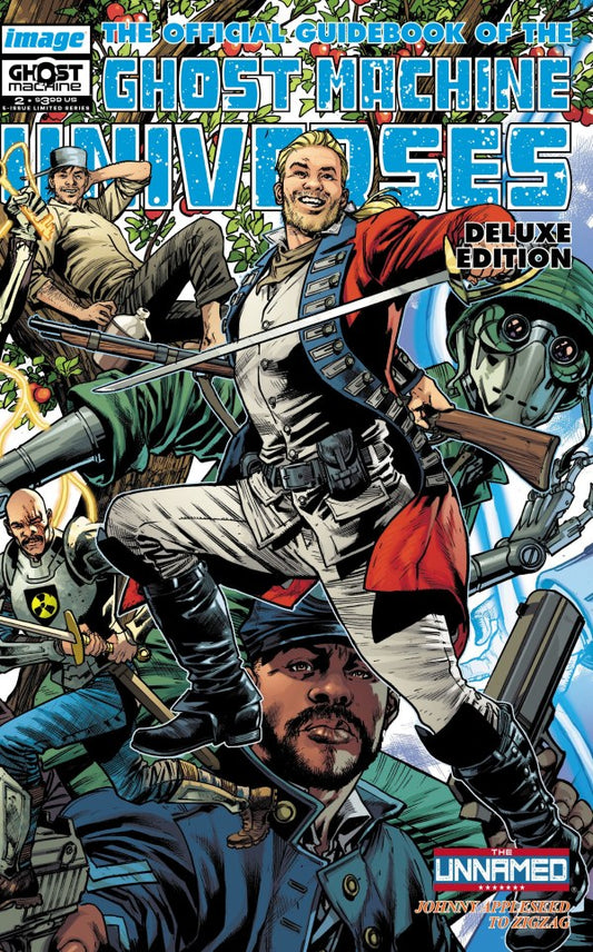 Ghost Machine The Official Guidebook #2 Cover B Bryan Hitch Variant - PREORDER (FOC 13/4/26) DUE IN STORE 6/5/26