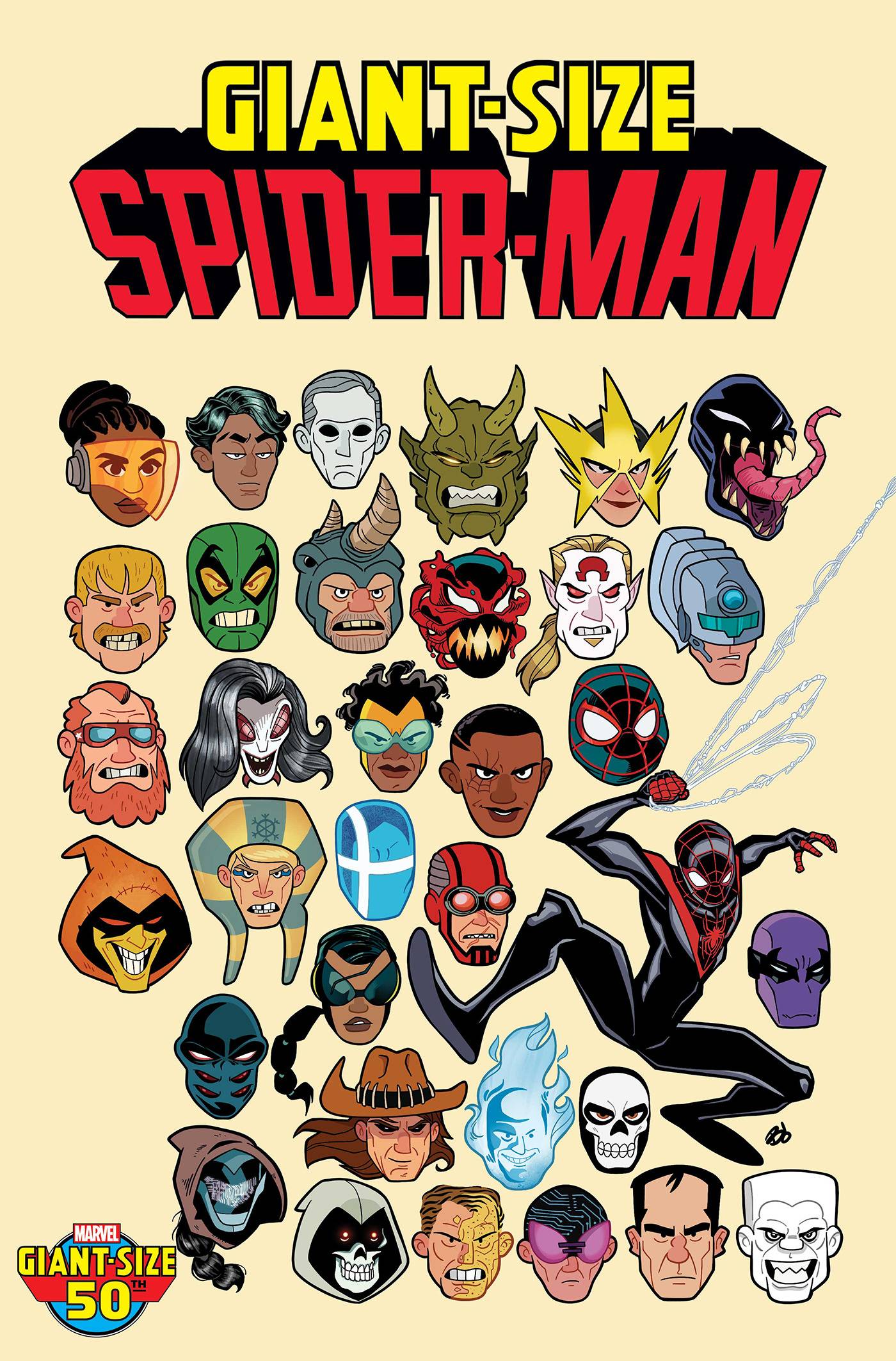 PREORDER 10/1/24 GIANT-SIZE SPIDER-MAN #1 DAVE BARDIN DEADLY FOES VAR