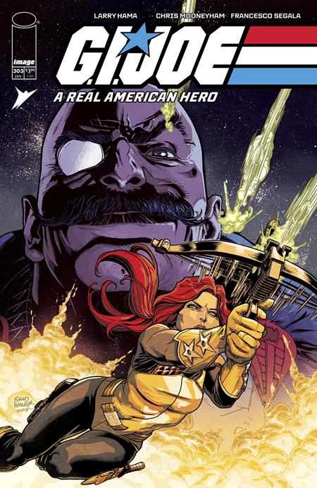 GI JOE A REAL AMERICAN HERO #303 CVR C INC 1:10 BRAD WALKER & FRANCESCO SEGALA VAR - PREORDER 17/1/24