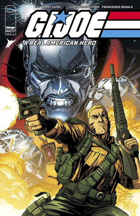 GI JOE A REAL AMERICAN HERO #304 CVR C INC 1:10 WALKER & SEGALA VAR - PREORDER 21/2/24