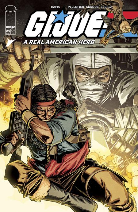 GI JOE A REAL AMERICAN HERO #308 CVR C INC 1:10 BRAD WALKER & FRANCESCO SEGALA VAR - PREORDER