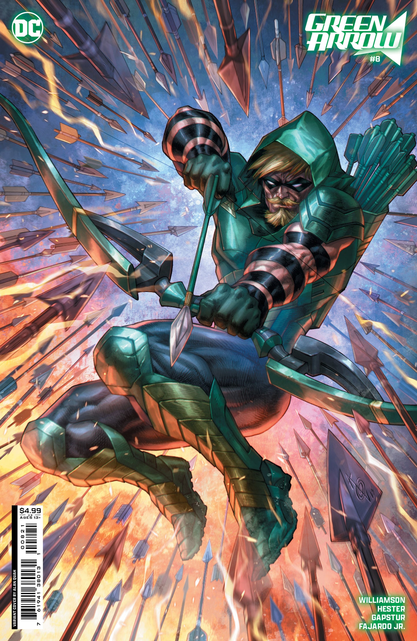 GREEN ARROW #8 (OF 12) CVR B ALAN QUAH CARD STOCK VAR - PREORDER 23/1/24