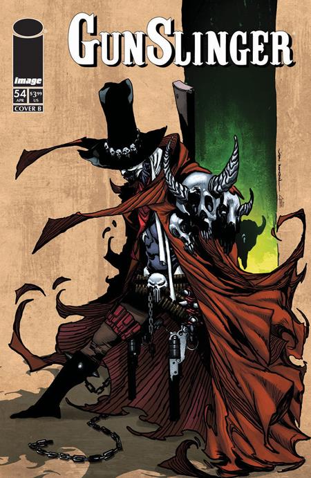 Gunslinger Spawn #54 Cover B Von Randall Variant - PREORDER (FOC 27/4/26) DUE IN STORE 20/5/26