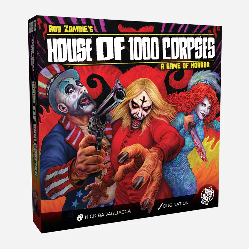 House of 1000 Corpses Board Game - Presale Due 15/3/25