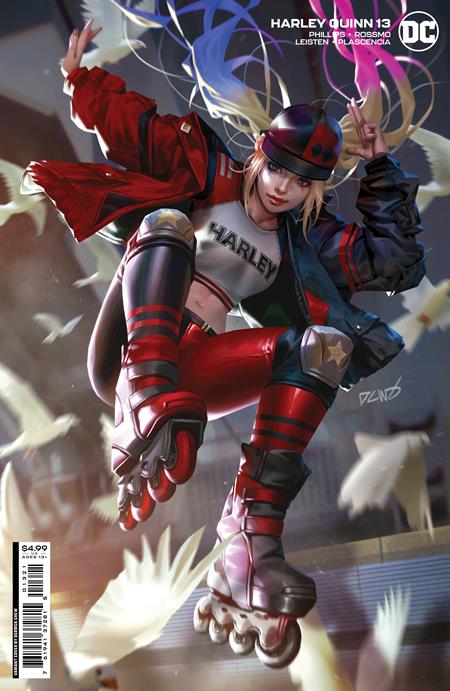 HARLEY QUINN #13 CVR B DERRICK CHEW CARD STOCK VAR