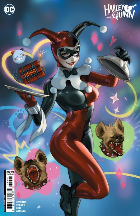 HARLEY QUINN #42 CVR B LESLEY LEIRIX LI CARD STOCK VAR - PREORDER