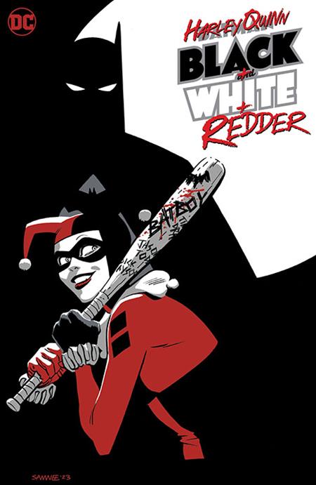 HARLEY QUINN BLACK WHITE REDDER TP - PREORDER