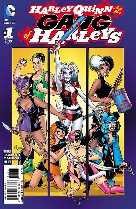HARLEY QUINN AND HER GANG OF HARLEYS #1,2,3,4,5,6 SET