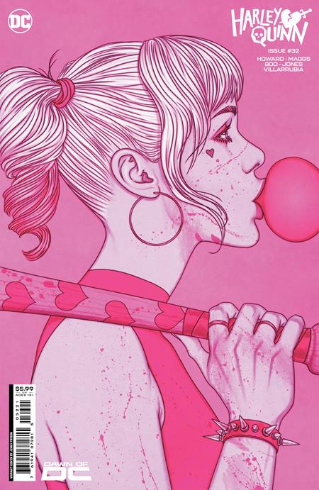 HARLEY QUINN #32 CVR B JENNY FRISON CARD STOCK VAR