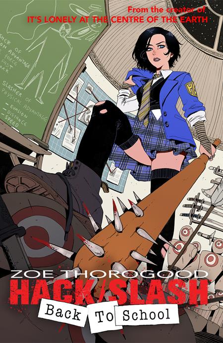 HACK SLASH BACK TO SCHOOL #1 (OF 4) CVR A ZOE THOROGOOD