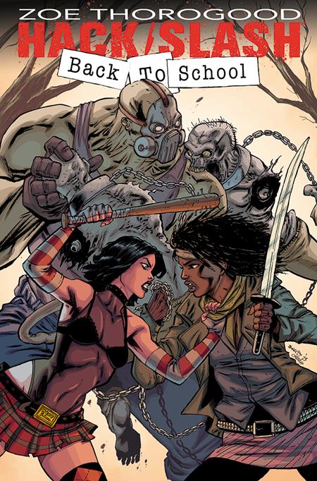 HACK SLASH BACK TO SCHOOL #1 (OF 4) CVR D TIM SEELEY TWD 20TH ANNV TEAM UP VAR