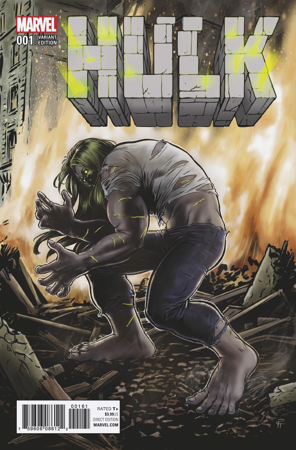 HULK #1 PIA GUERRA VAR