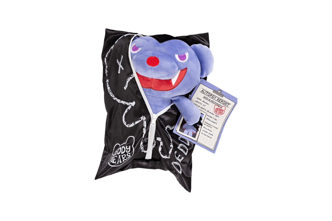 Deddy Bear Plush Large Vambear in Body Bag