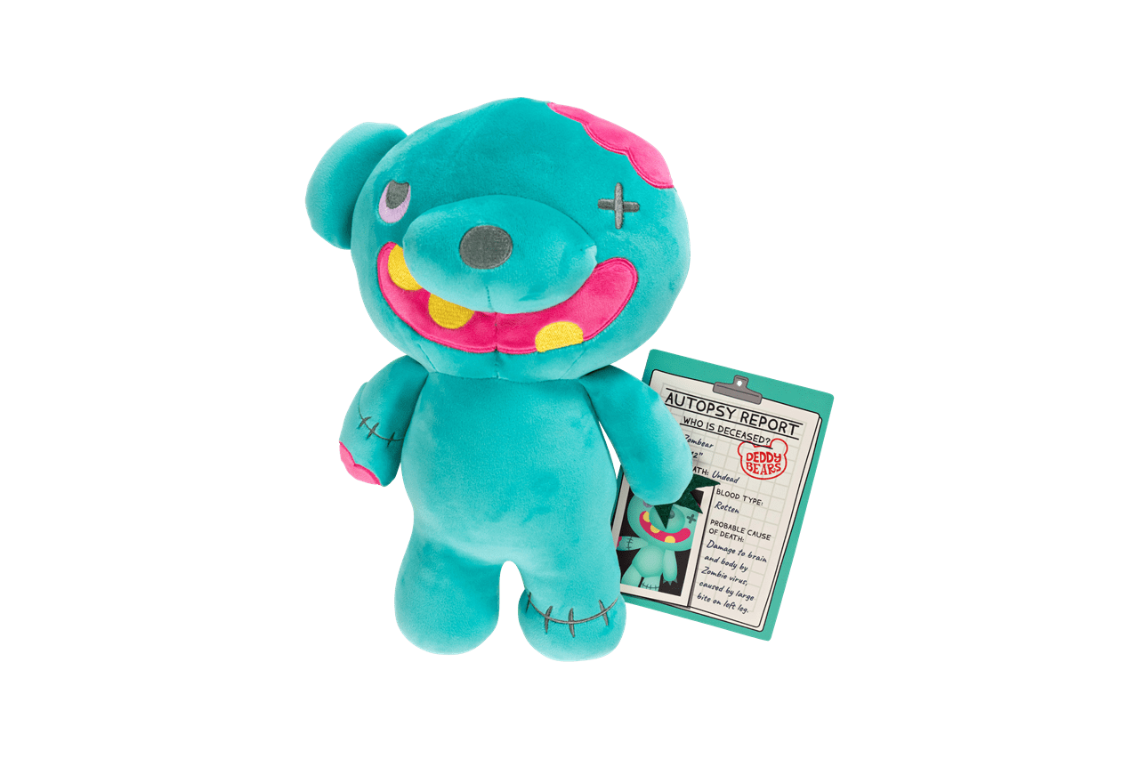 Deddy Bear Plush Large Zombear in Body Bag