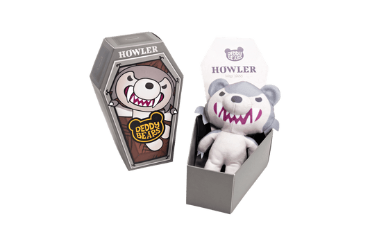 Howler Deddy Bear Plush in Coffin 14cm