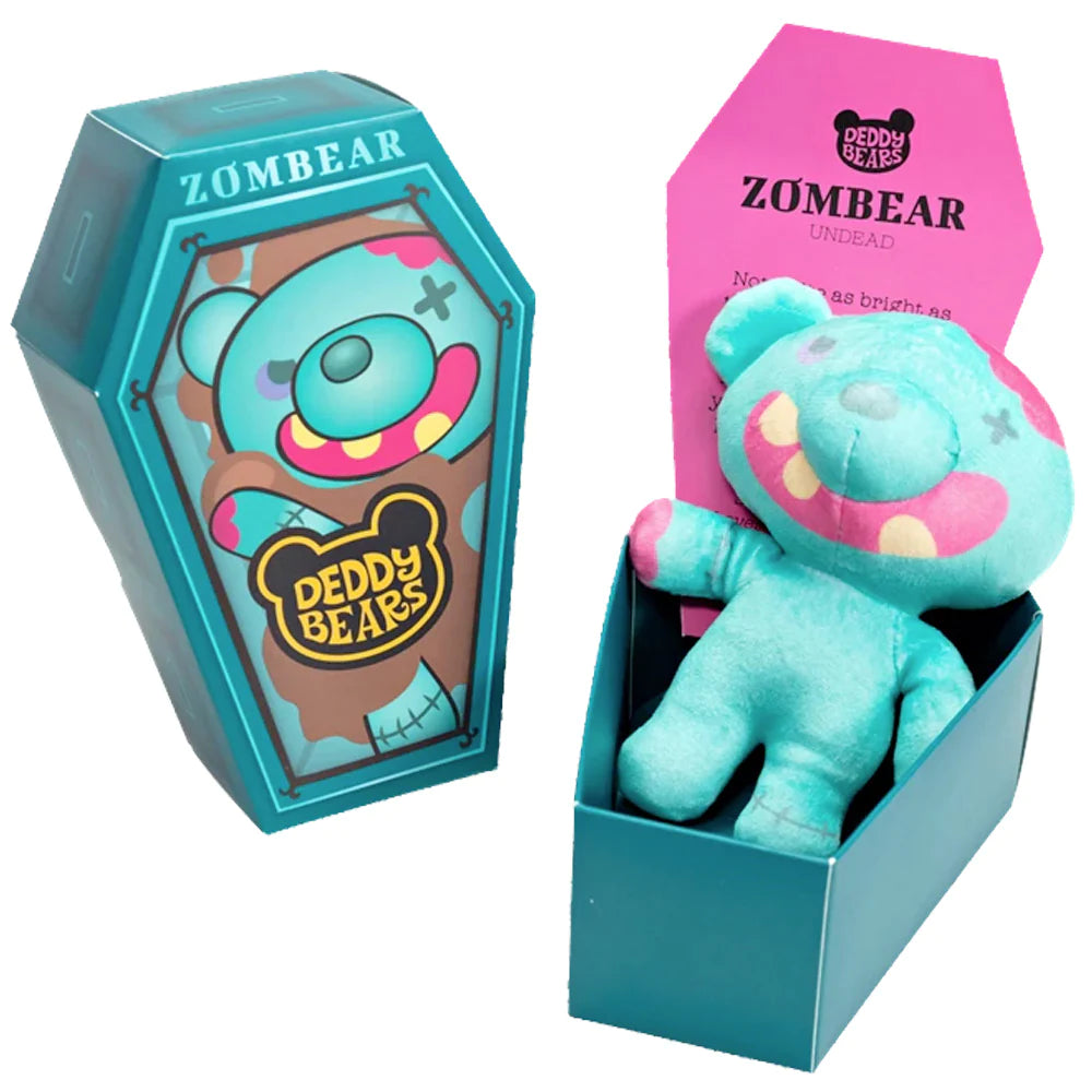 Zombear Deddy Bear Plush in Coffin 14cm