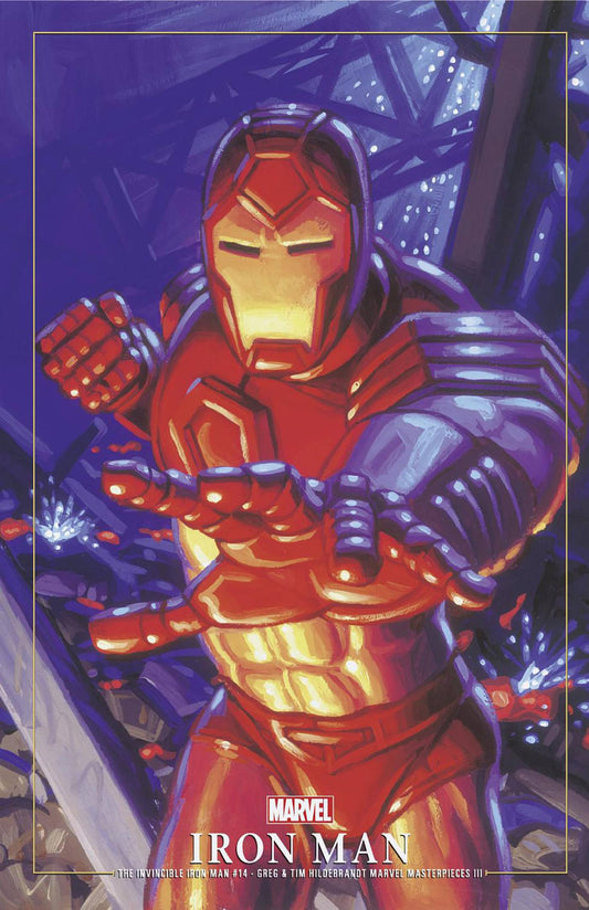 INVINCIBLE IRON MAN #14 HILDEBRANDT MARVEL MASTERPIECES III - PREORDER 17/1/24