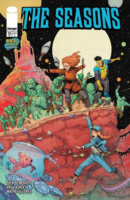 INVINCIBLE TEAM UP VARIANT SET (35 BOOKS) - DUE 25/3/26 - FREE UK SHIPPING