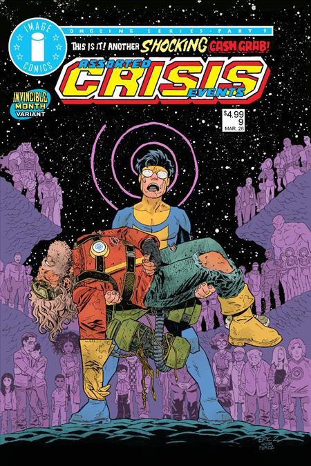 Assorted Crisis C Eric Zawadzki Invincible Team-Up Variant - PREORDER - (FOC 23/3/26) DUE IN STORE 15/5/26