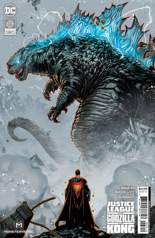 JUSTICE LEAGUE VS GODZILLA VS KONG #3 Second Printing PREORDER 30/1/24