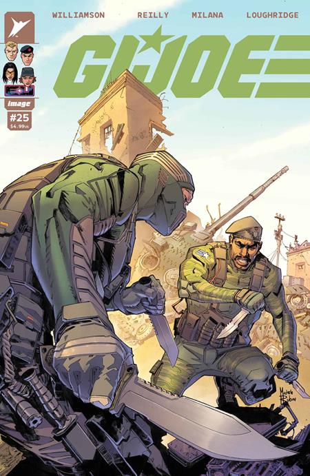GI JOE #25 CVR E INC 1:50 MICHELE RUBINI & ANNALISA LEONI VAR - PREORDER (FOC 20/7/26) DUE IN STORE 19/8/26
