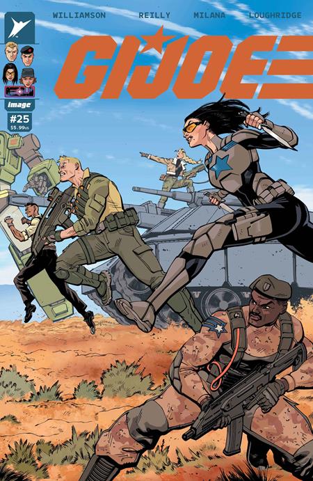 GI JOE #25 CVR I TOM REILLY WRAPAROUND FOIL VAR - PREORDER (FOC 20/7/26) DUE IN STORE 19/8/26