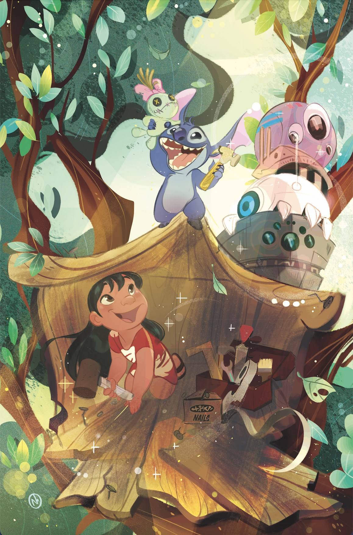 LILO & STITCH #5 CVR H 15 COPY INCV BALDARI VIRGIN - PREORDER