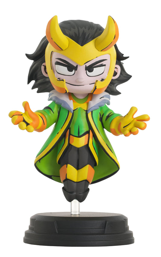 MARVEL ANIMATED STYLE LOKI STATUE