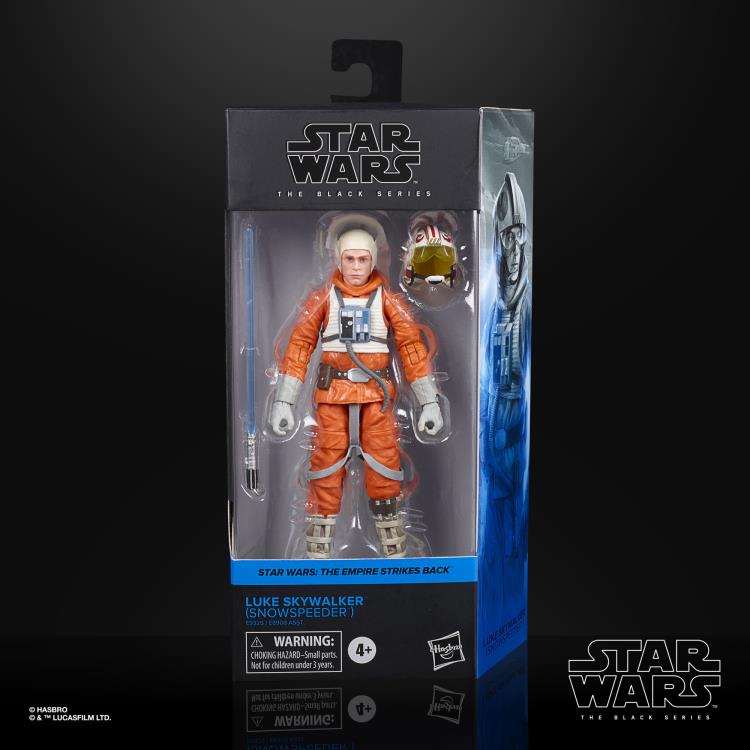 STAR WARS BLACK SERIES LUKE SKYWALKER SNOWSPEEDER 6" ACTION FIGURE