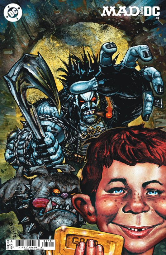 MAD ABOUT DC #1 (ONE SHOT) CVR B SIMON BISLEY CARD STOCK VAR - DUE IN STORE 1/4/26