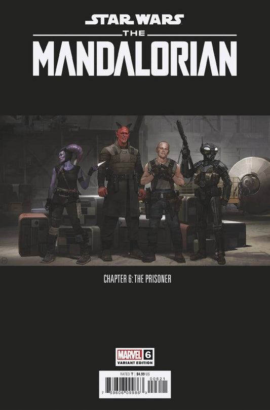 STAR WARS MANDALORIAN SEASON ONE #6 CONCEPT VAR