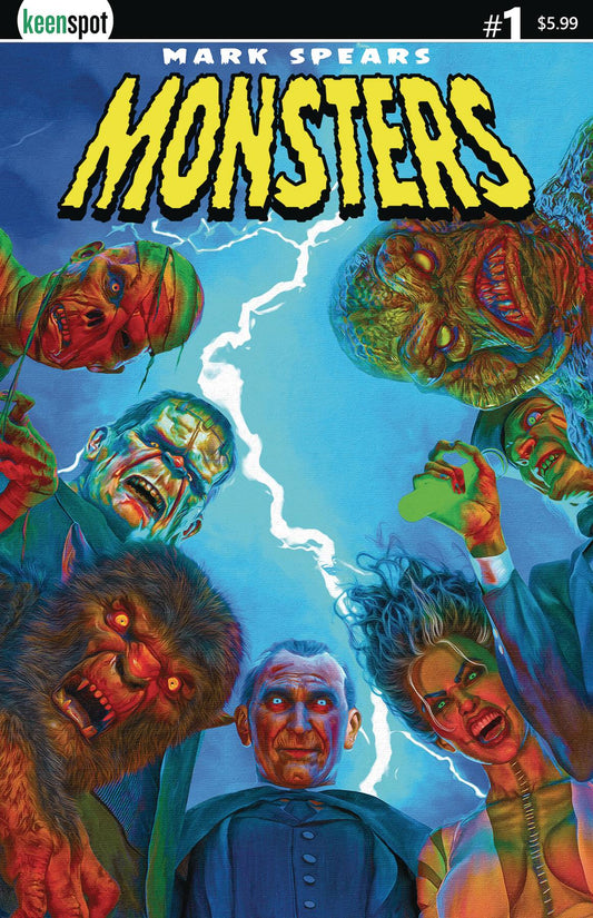 MARK SPEARS MONSTERS #1 CVR A LOOKING DOWN ON YOU - RED HOT BOOK!