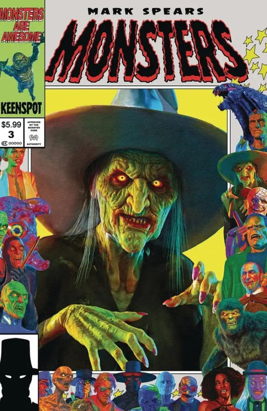 MARK SPEARS MONSTERS #3 CVR E WITCH HOMAGE - PREORDER